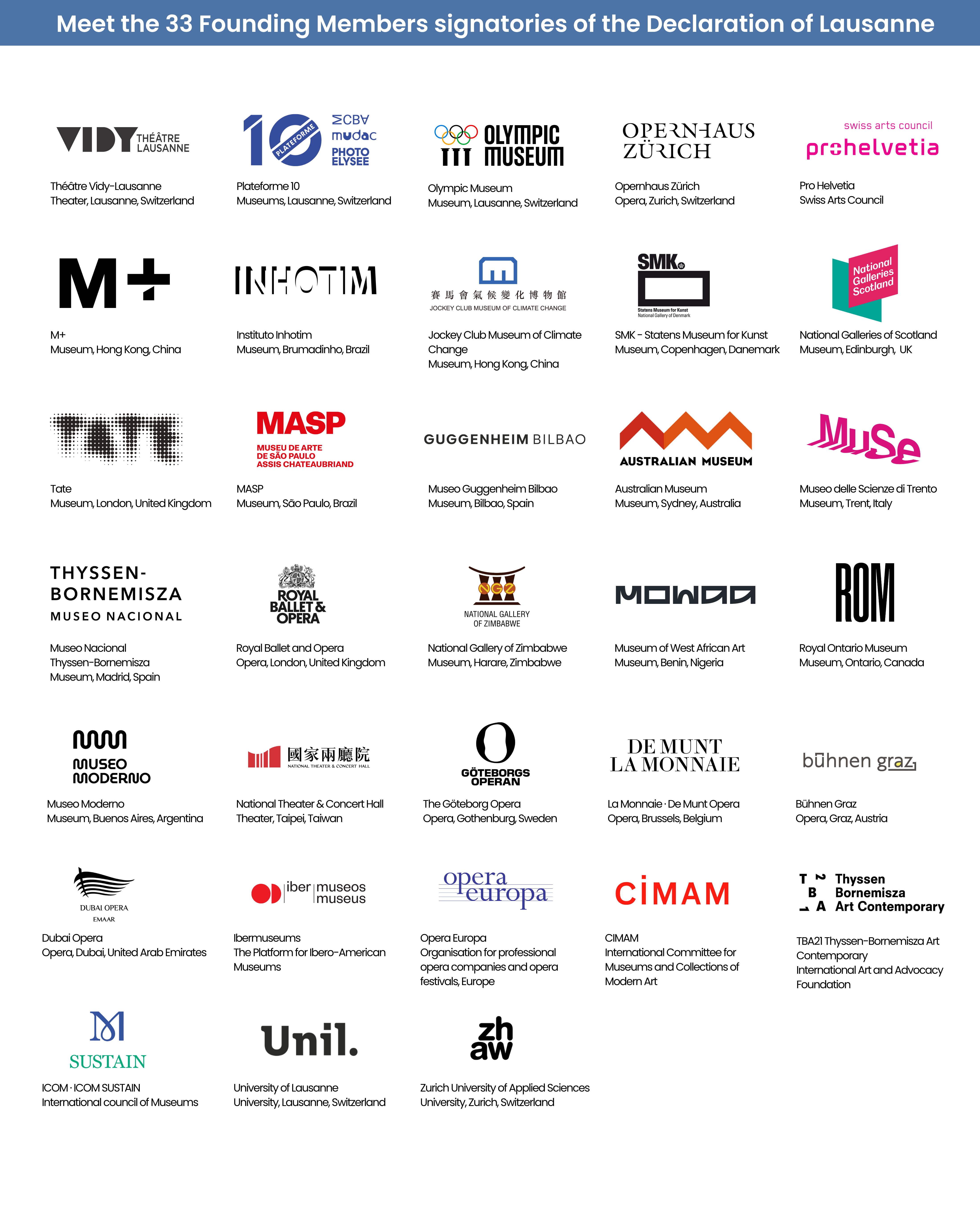 Culture for the Planet