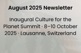 Culture for the Planet